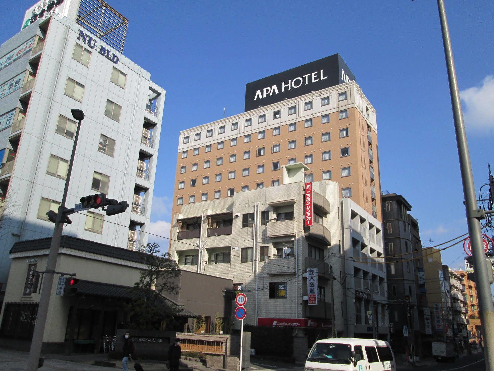Apa Hotel Kagoshima Chuo Ekimae Exteriér fotografie